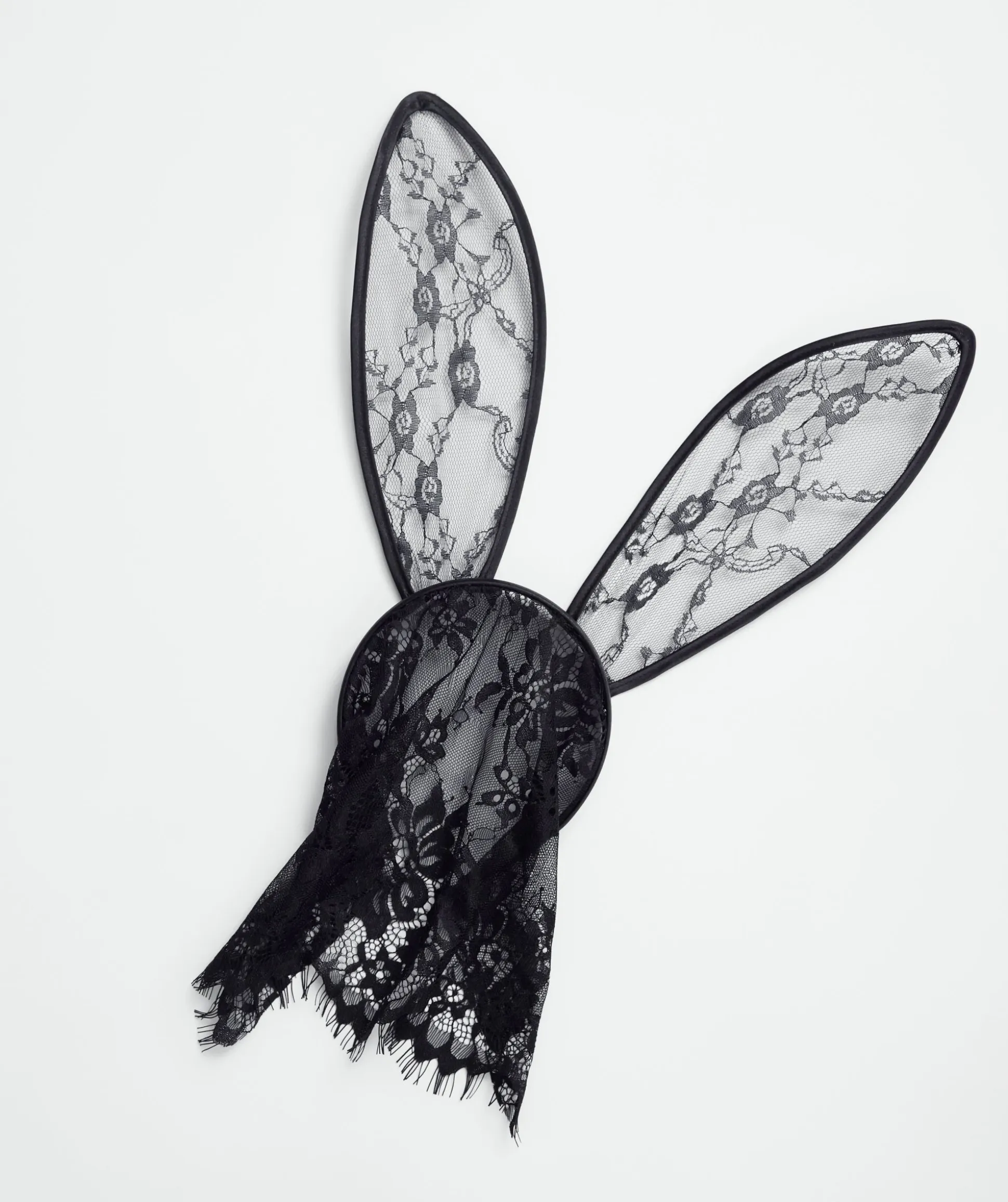 Night Games Bunny Headband - Black