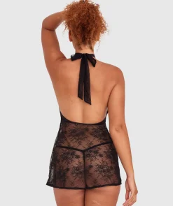 Night Games Class Act Mini Dress - Black