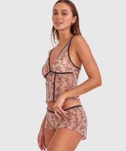 Night Games Fainthearted Mid Rise Shortie - Black