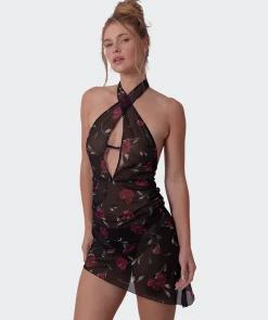 Night Games Lust In Bloom Slip - Print Floral
