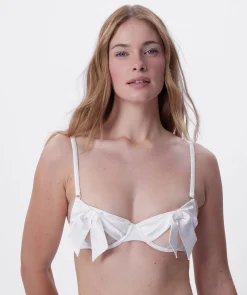 Night Games Pinky Promise Unlined Bra - Ivory