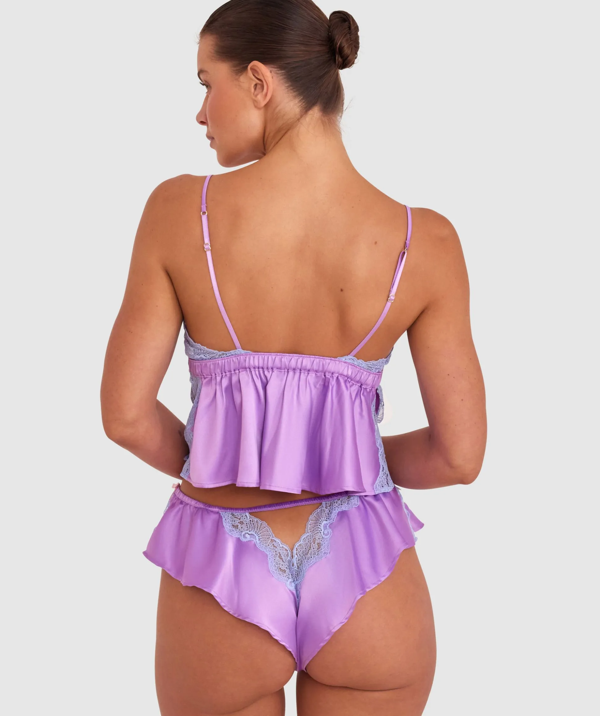 Night Games Summer Crush Cami - Lilac/Pale Blue