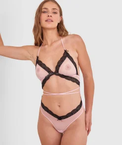 Night Games Whateva Bodysuit - Light Pink