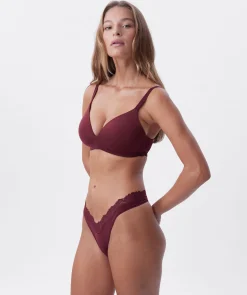 NKD Lightly Lined Wirefree Bra - Berry