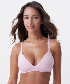 NKD Lightly Lined Wirefree Bra - Pink