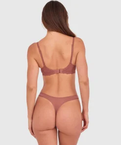 NKD Push Up Wirefree Bra - Mocha