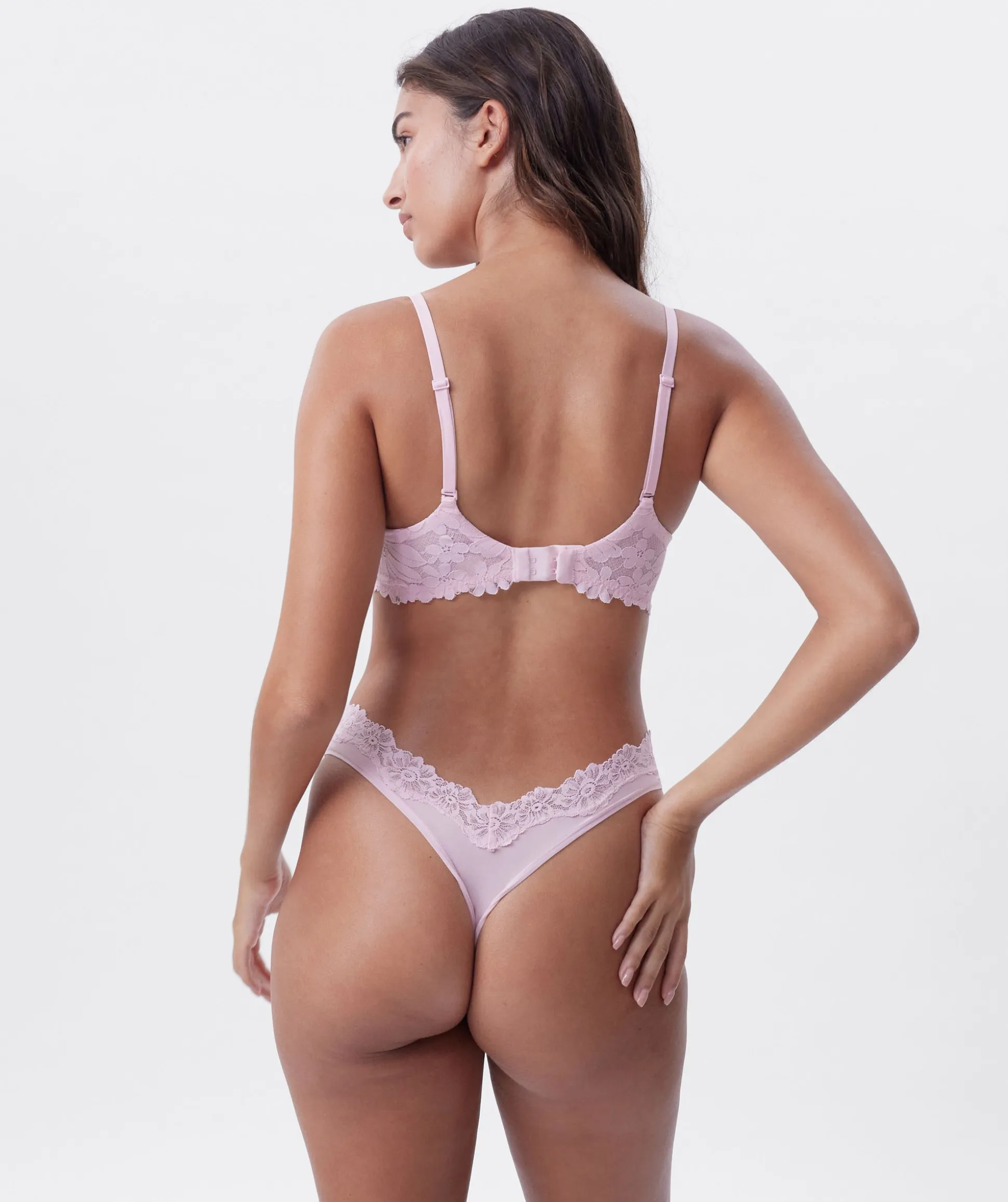 NKD Push Up Wirefree Bra - Pink