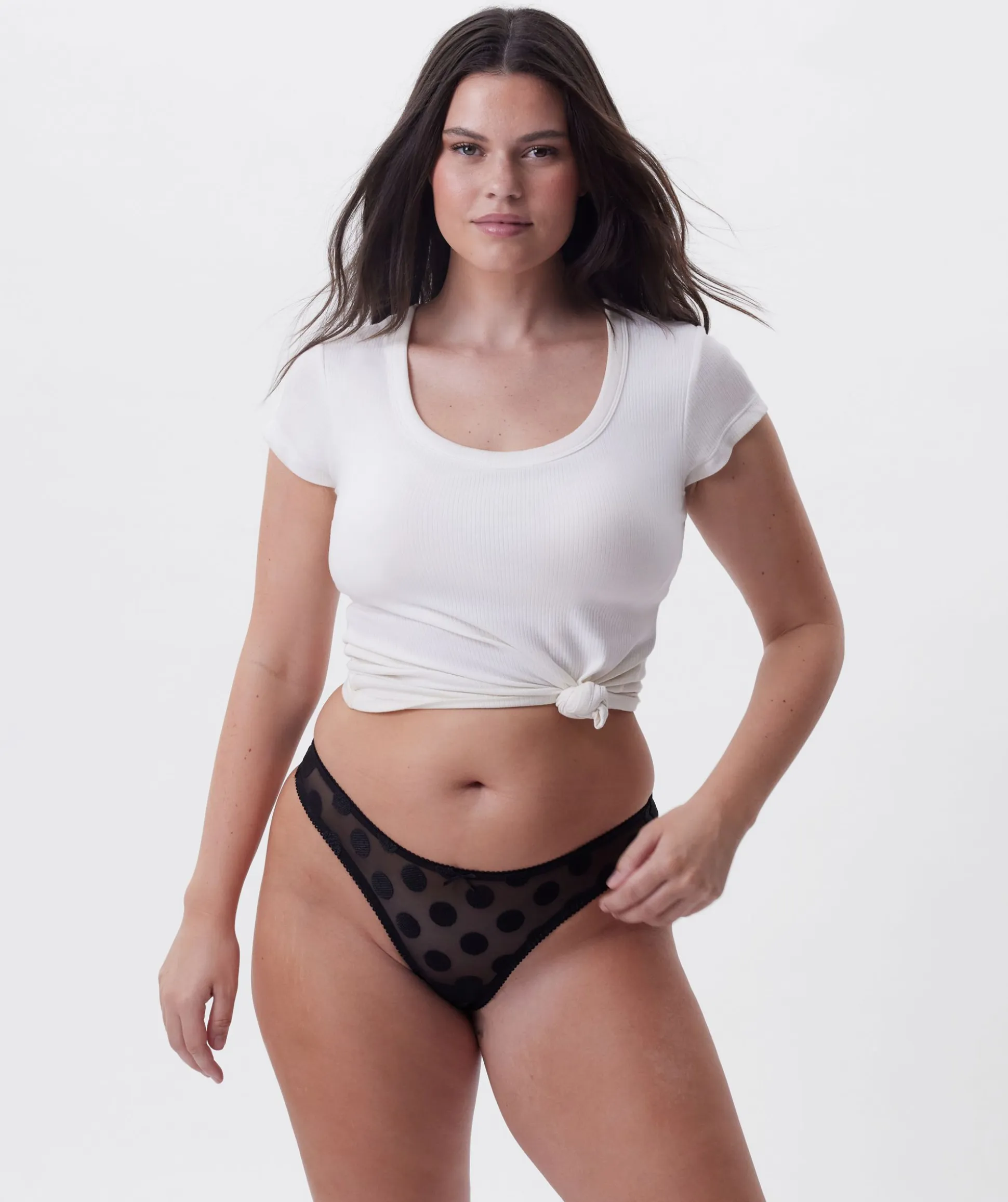 Noa G String - Black
