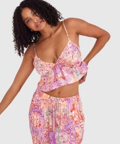 Palmer Cami - Print Paisley/Purple