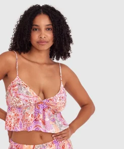 Palmer Cami - Print Paisley/Purple