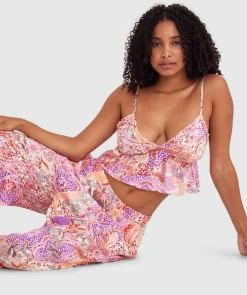 Palmer Cami - Print Paisley/Purple