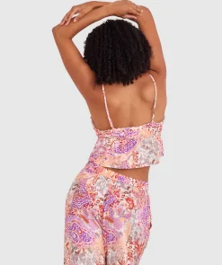 Palmer Cami - Print Paisley/Purple