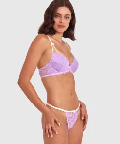 Paloma String - Lilac/Ivory