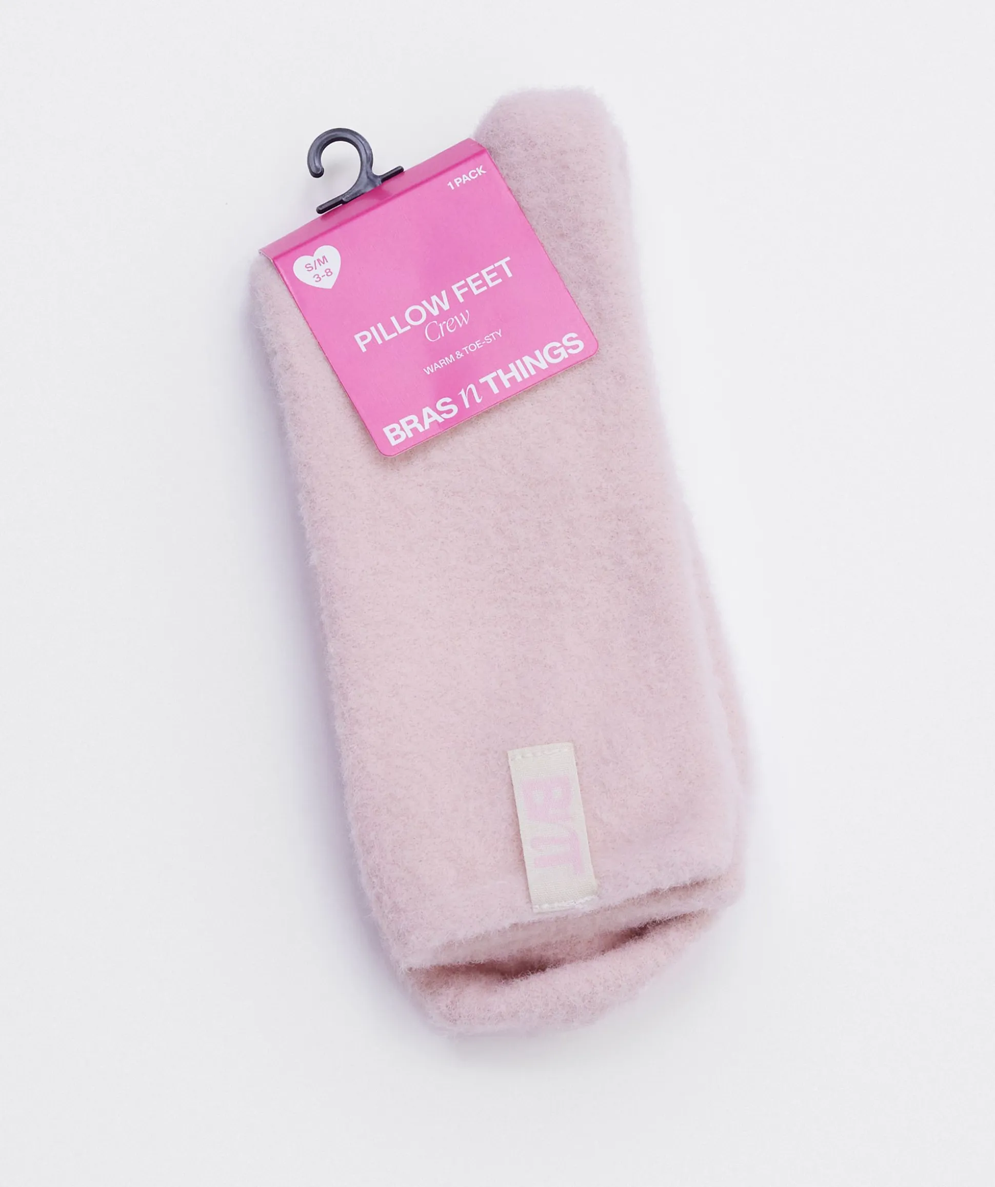 Pillowfeet Socks - Light Pink