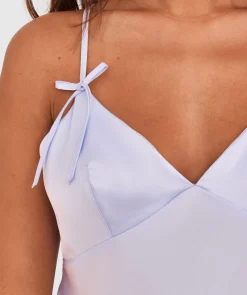 Pippa Short Slip - Light Blue