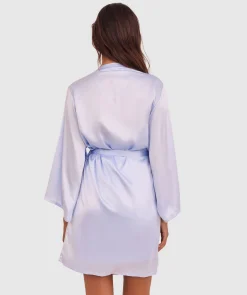 Pippa Short Wrap - Light Blue