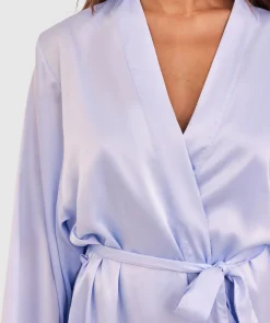 Pippa Short Wrap - Light Blue