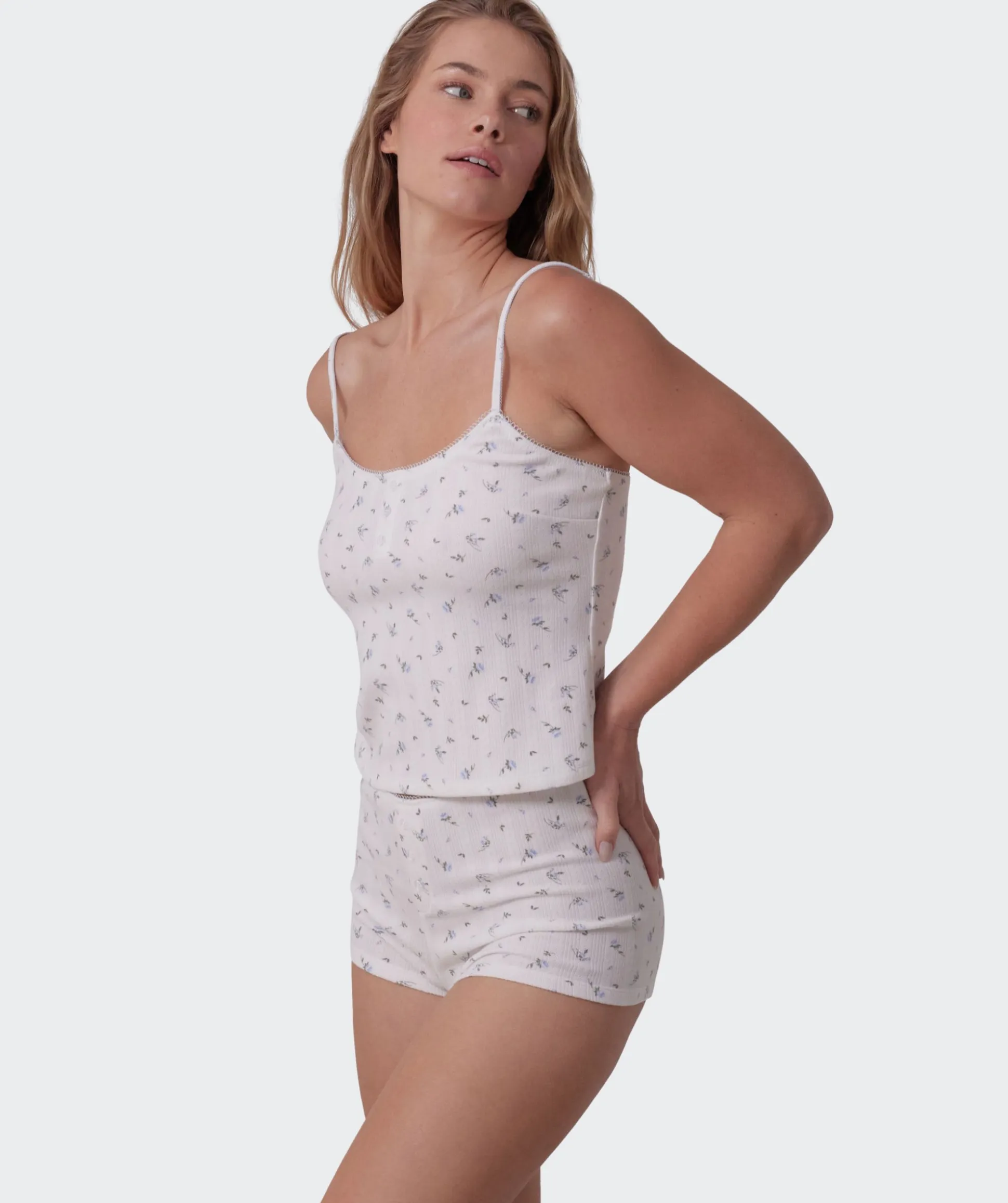 Polly Cami-Print Ditsy Floral