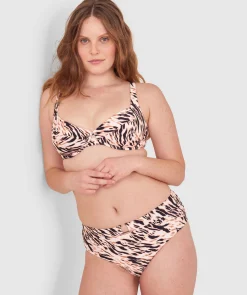 Polly Full Cup Bikini Top - Print