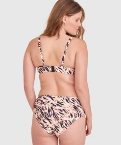 Polly High Waist Bikini Bottom - Print