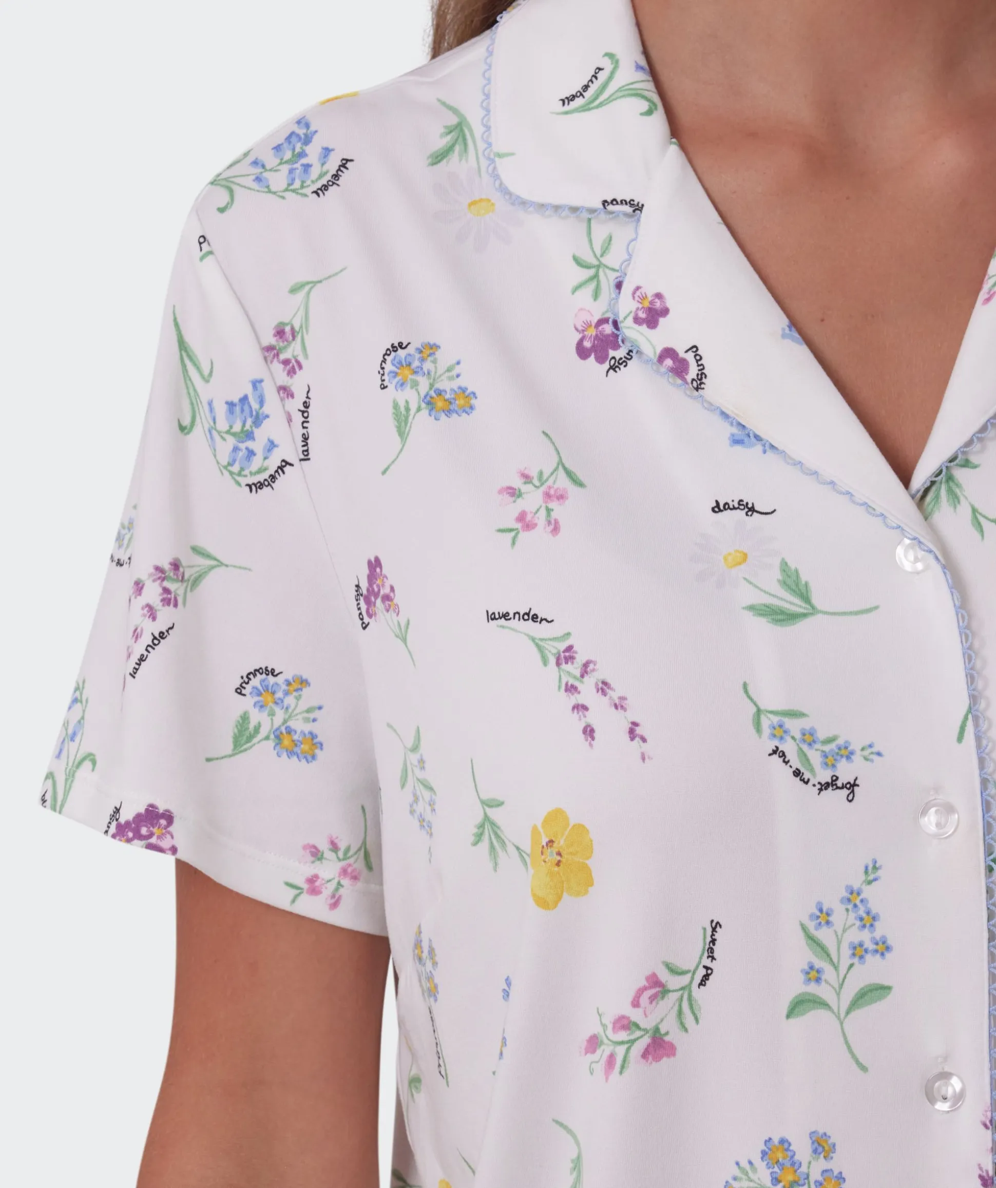 Pressed Petals Short Sleeve - Print Floral
