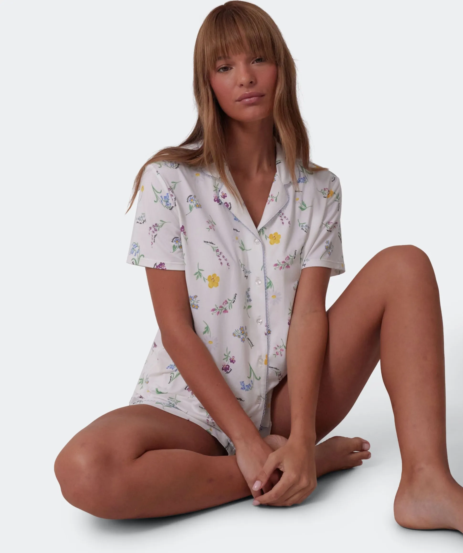 Pressed Petals Short Sleeve - Print Floral
