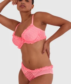 Priscilla Unlined Bra - Pink