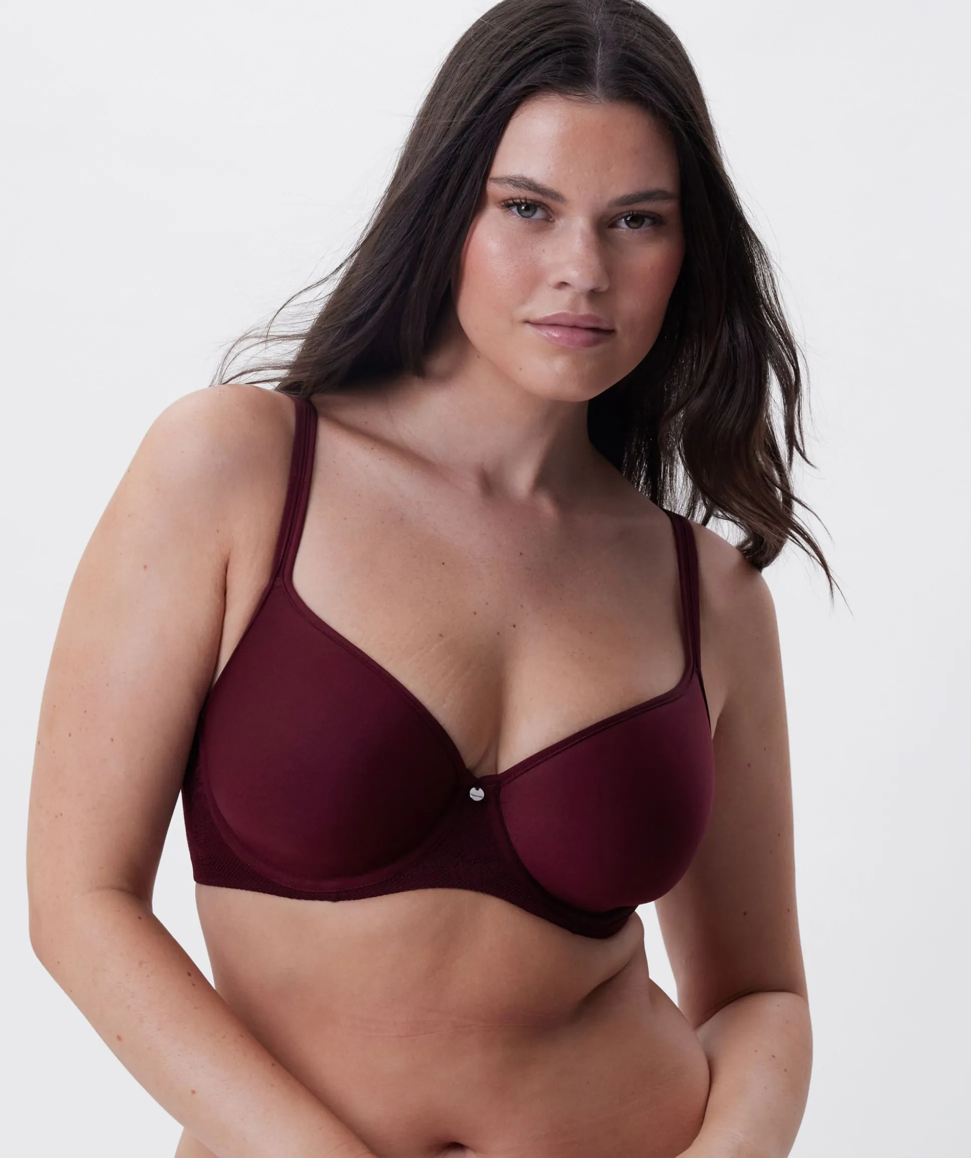 Pure Body Full Cup Bra - Berry