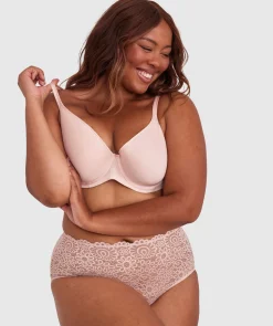 Pure Body Full Cup Bra - Blush Pink