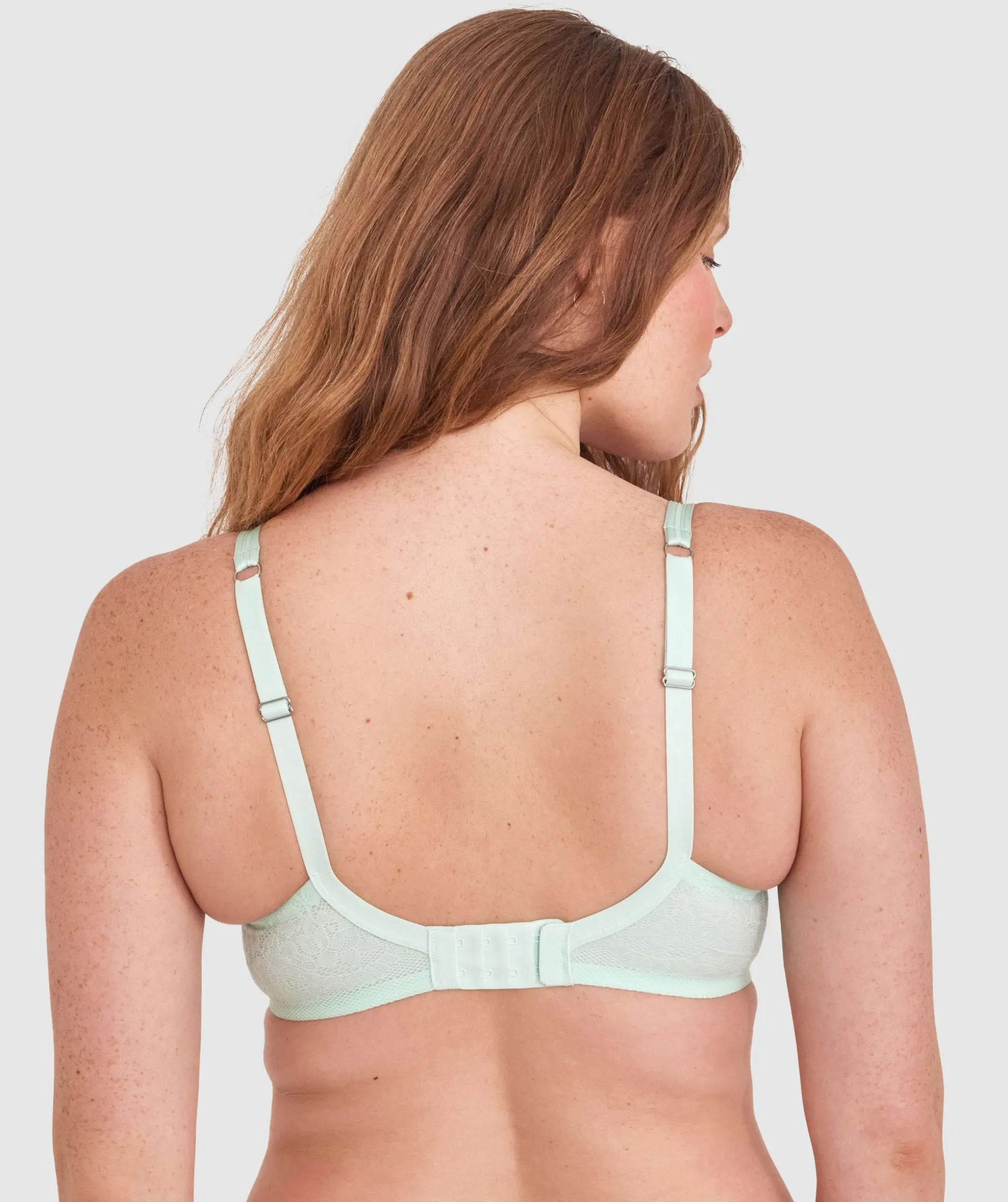 Pure Body Full Cup Bra-Light Green