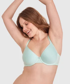 Pure Body Full Cup Bra-Light Green