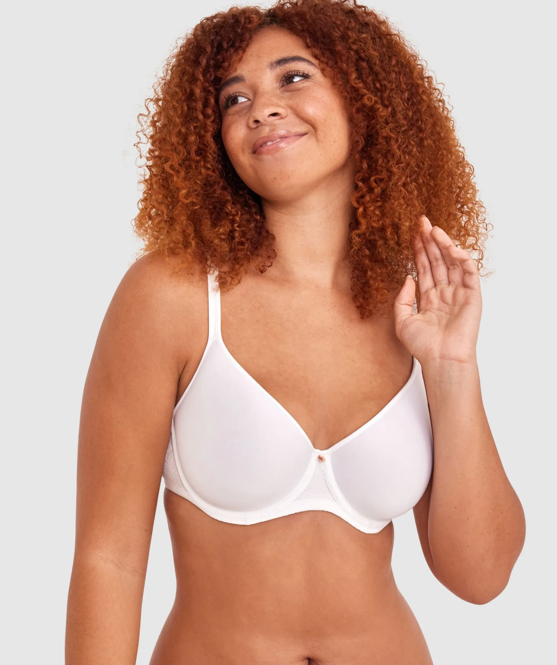 Pure Body Full Cup Bra - White