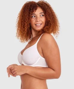 Pure Body Full Cup Bra - White