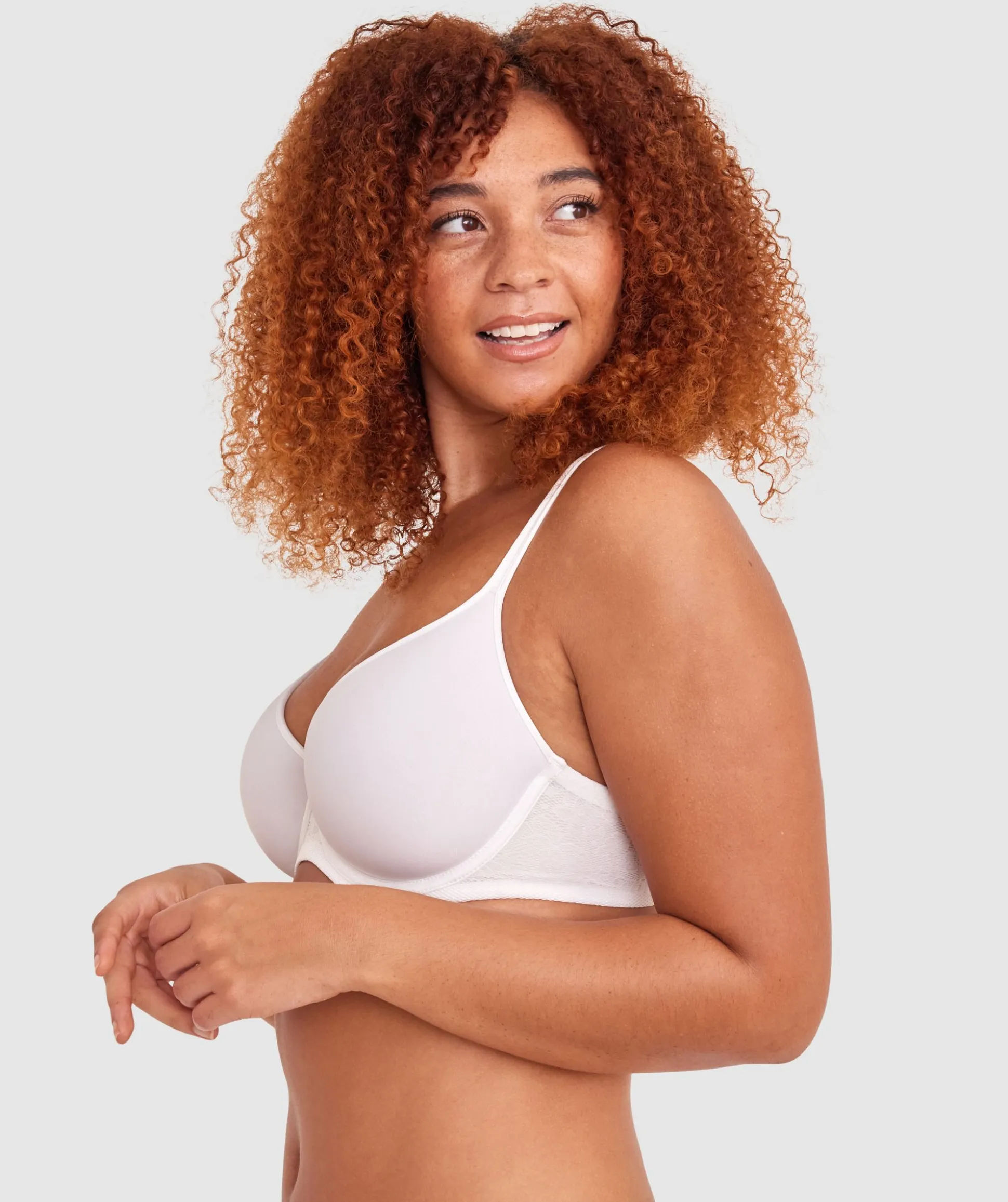 Pure Body Full Cup Bra - White