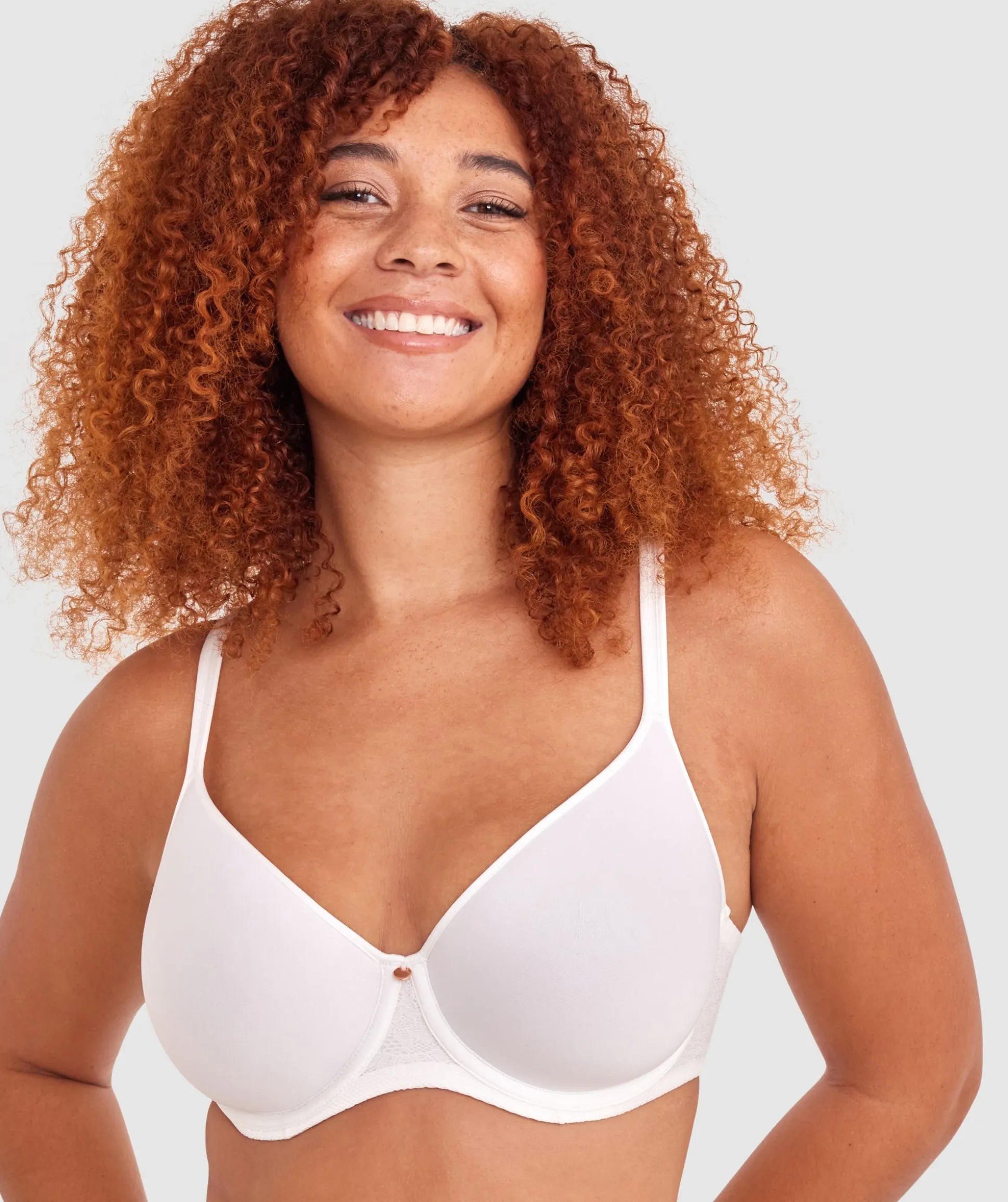 Pure Body Full Cup Bra - White