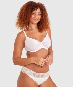 Pure Body Full Cup Bra - White