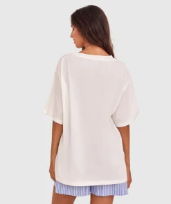 Relax Short Sleeve Tee - Ivory