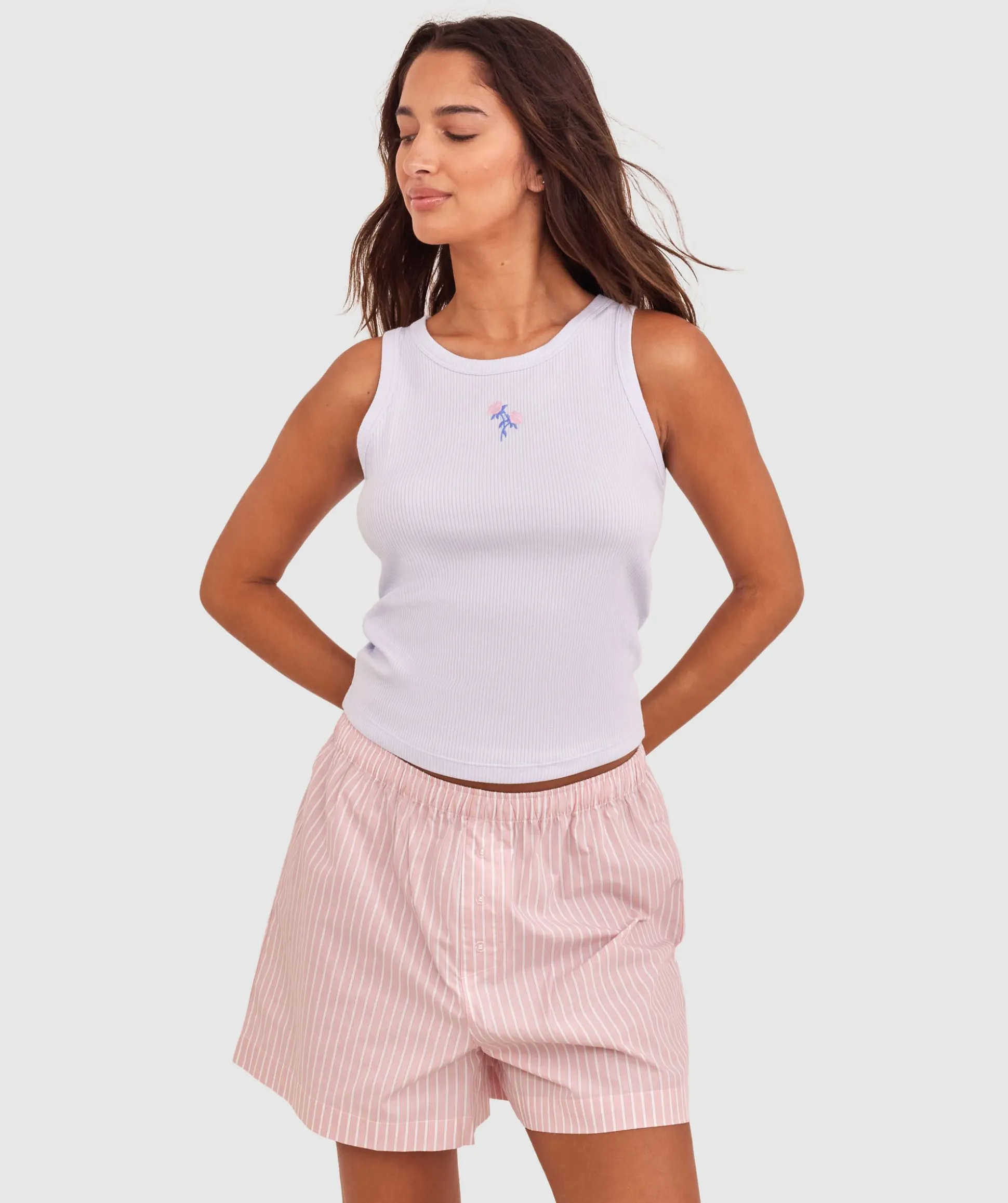 Relax Tank-Light Blue