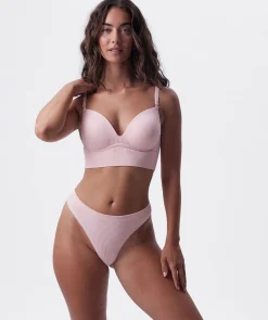 Rib Basics G String - Pink