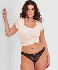 Rina G String - Black