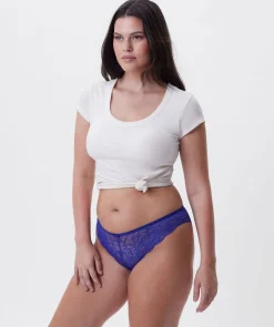 Romance Brazilian Knicker - Dark Blue