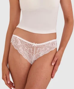 Romance Brazilian Knicker - Ivory