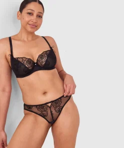 Rosalie Brazilian Knicker - Black