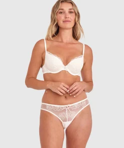 Rosalie Brazilian Knicker - Ivory