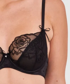 Rosalie Unlined Bra - Black