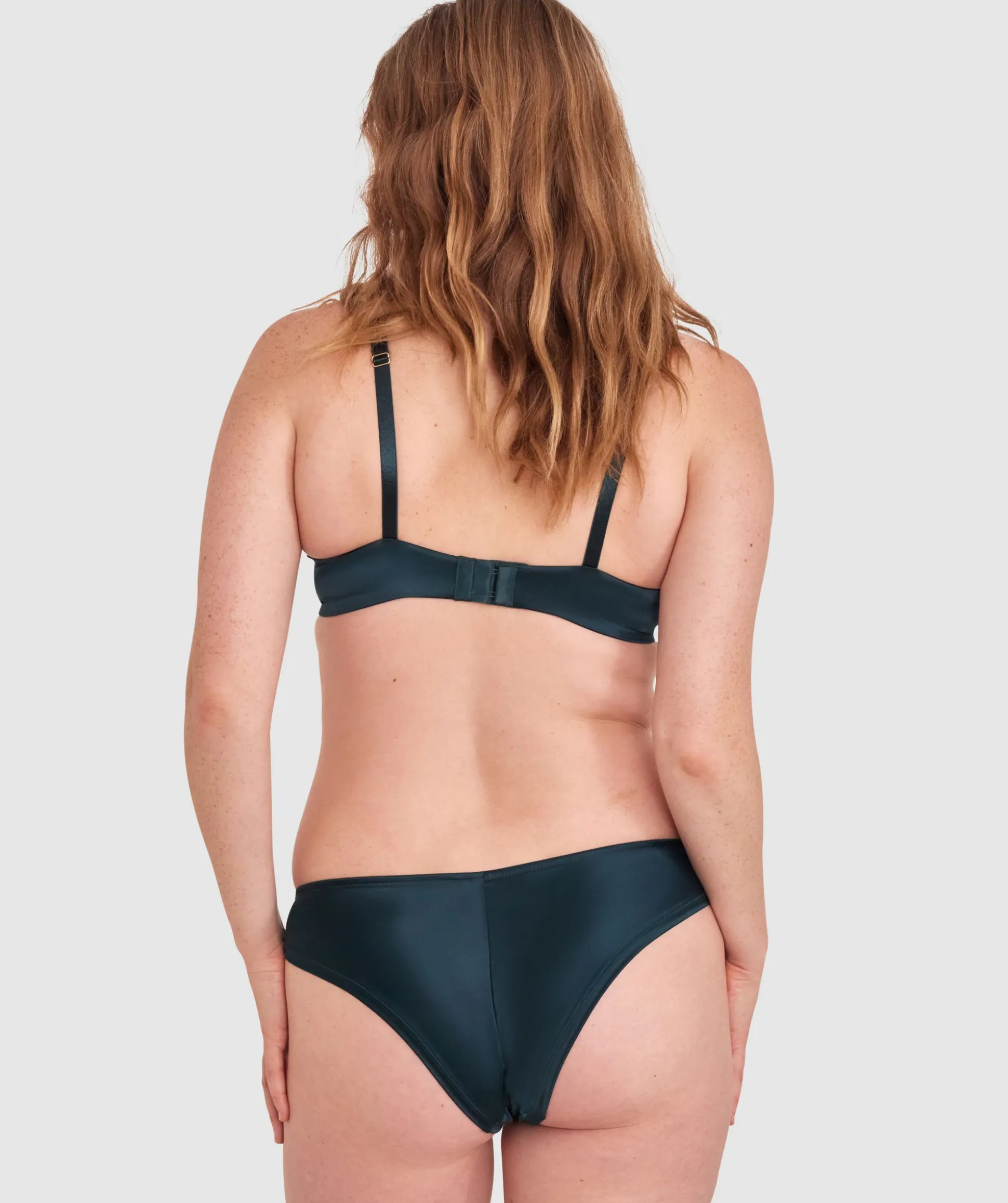 Rosaria Brazilian Knicker-Dark Green