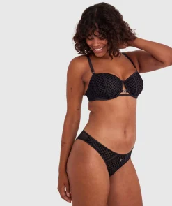 Roxy Underwire Bra - Black