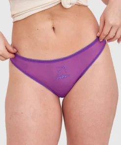 Sagitarius G String-Purple
