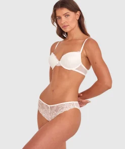 Sally Lightly Lined Bra-Ivory