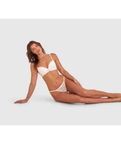 Sally Push Up Bra-Ivory